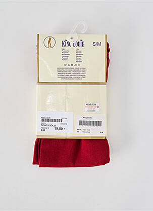 Collants stretch rouge KING LOUIE femme