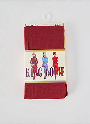 Collants stretch rouge fonce KING LOUIE femme