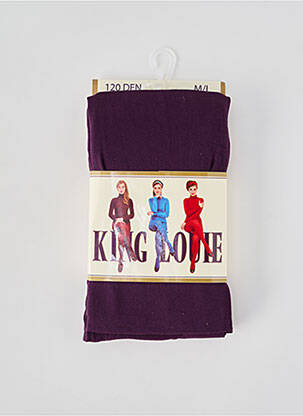 Collants stretch violet fonce KING LOUIE femme