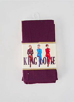 Collants stretch violet KING LOUIE femme