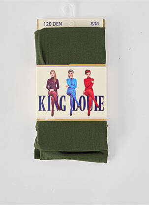 Collants stretch vert KING LOUIE femme
