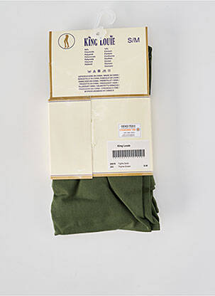 Collants stretch vert KING LOUIE femme