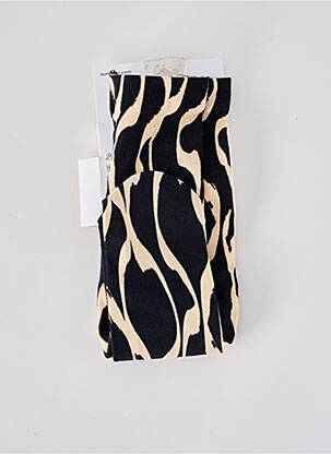 Collants imprimé fantaisie noir SURKANA femme