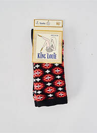 Chaussettes imprimé fantaisie noir KING LOUIE femme