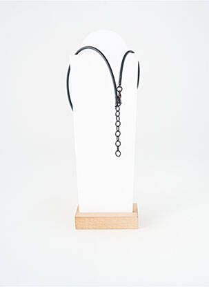 Collier fermeture fermoir mousqueton vert THIERRY JOO femme
