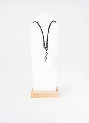 Collier fermeture fermoir mousqueton rouge THIERRY JOO femme