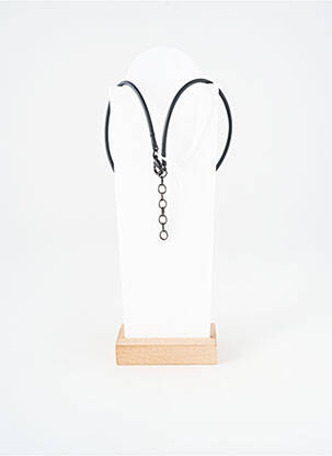 Collier fermeture fermoir mousqueton vert THIERRY JOO femme