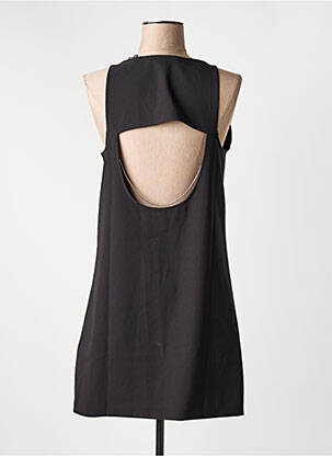 Robe mi-longue sans manche sans manche noir SCHOOL RAG femme