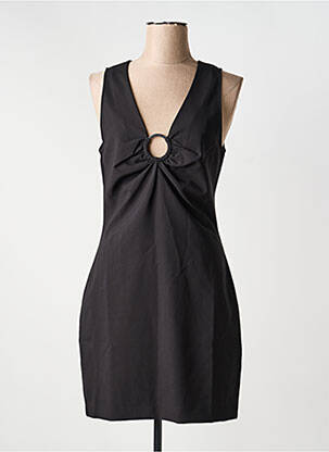 Robe courte sans manche sans manche noir SCHOOL RAG femme