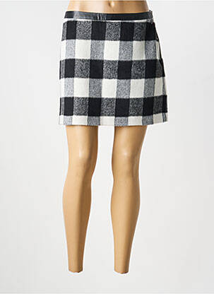 Jupe courte coupe droite noir TOMMY HILFIGER femme