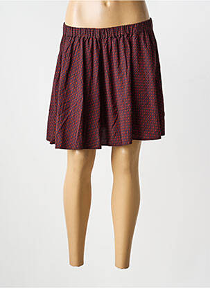 Jupe courte taille élastique bleu SCHOOL RAG femme