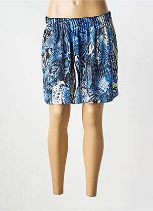 Jupe courte coupe évasée bleu SCHOOL RAG femme