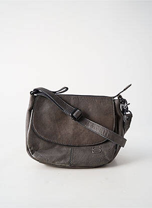Sac multipoches gris SPIKES & SPARROW femme