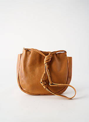 Sac multipoches marron CRAZY LOU femme