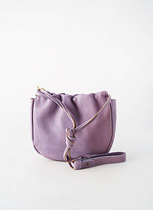 Sac multipoches violet CRAZY LOU femme