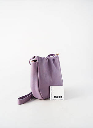 Sac multipoches violet CRAZY LOU femme