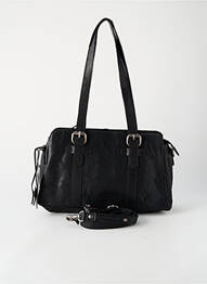 Sac doublure textile forme rectangulaire noir SPIKES & SPARROW femme