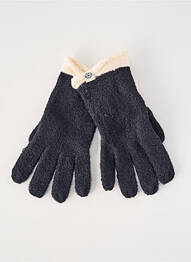Gants maille fine noir SURKANA femme