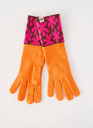 Gants stretch orange SURKANA femme