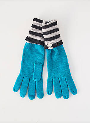 Gants stretch bleu SURKANA femme