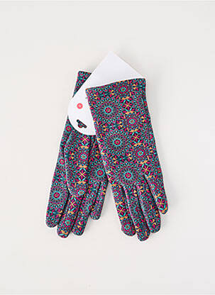 Gants stretch violet LA FIANCÉE femme