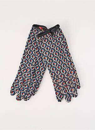 Gants stretch bleu KING LOUIE femme