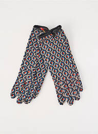 Gants maille fine bleu KING LOUIE femme