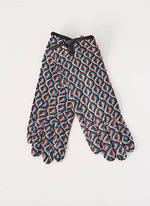 Gants stretch bleu KING LOUIE femme