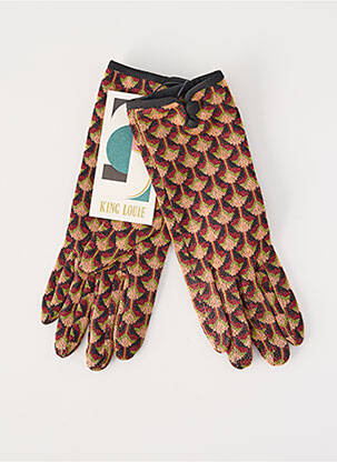 Gants stretch rose KING LOUIE femme