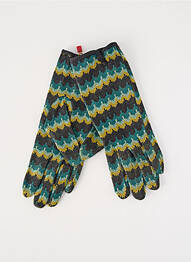 Gants maille fine vert KING LOUIE femme