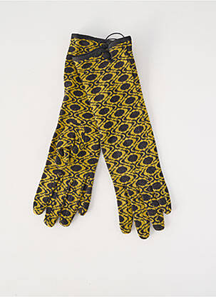 Gants maille fine jaune KING LOUIE femme