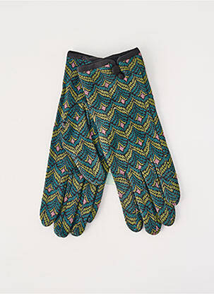 Gants stretch vert KING LOUIE femme
