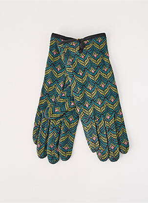 Gants stretch vert KING LOUIE femme