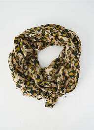 Foulard tissage popeline beige SURKANA femme