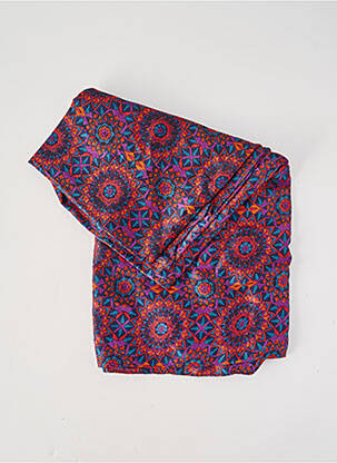 Foulard effet matière satinée violet LA FIANCÉE femme