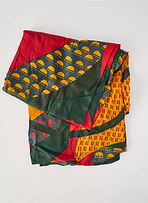 Foulard effet matière satinée rouge LA FIANCÉE femme