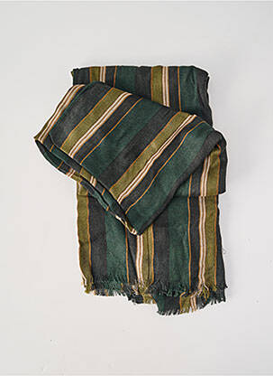 Foulard effet matière satinée vert SURKANA femme