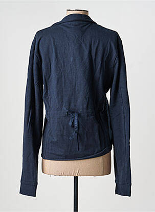 Veste casual col chemisier bleu RHUM RAISIN femme