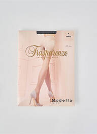Collants légère et transparente noir TRASPARENZE femme
