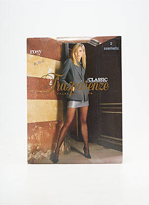 Collants tissage voile chair TRASPARENZE femme