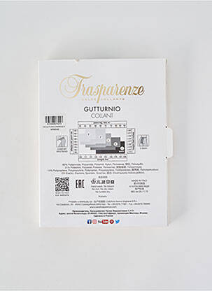 Collants stretch marron TRASPARENZE femme