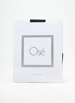 Bas stretch noir OSÉ femme