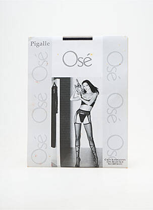 Bas stretch noir OSÉ femme