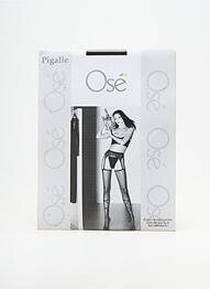 Bas stretch noir OSÉ femme