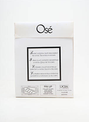 Collants stretch noir OSÉ femme