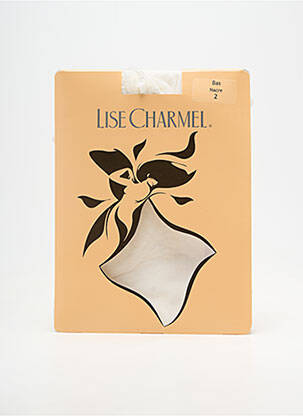 Bas stretch blanc LISE CHARMEL femme