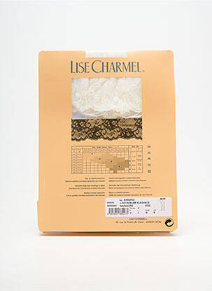 Bas stretch blanc LISE CHARMEL femme