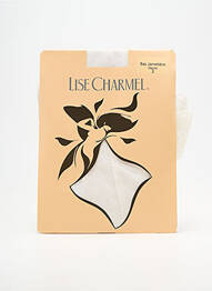 Bas stretch blanc LISE CHARMEL femme
