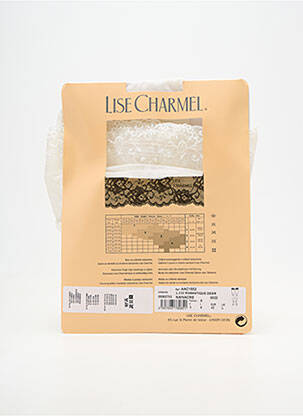 Bas stretch blanc LISE CHARMEL femme