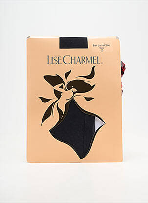 Bas stretch noir LISE CHARMEL femme